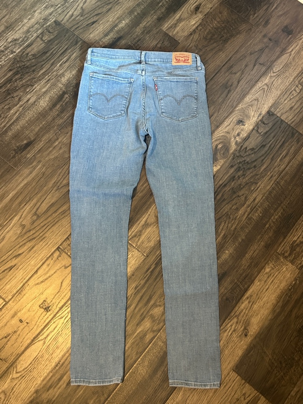 Levi's 311 Light Blue Women's Stretch Skinny Jeans - Picture 4 of 4